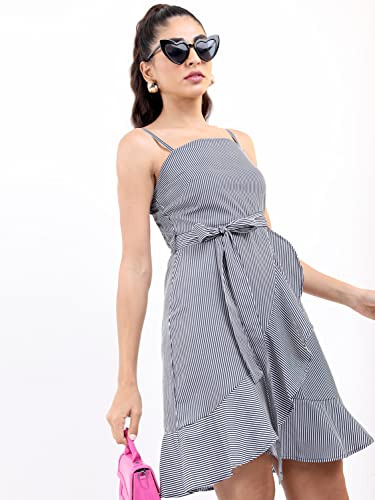 KETCH Women's A-Line Regular Fit Printed Sleeveless Dress - Image 5