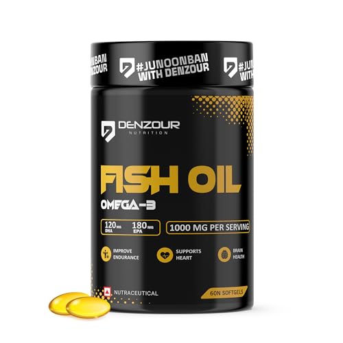 DENZOUR NUTRITION Omega-3 Fish Oil