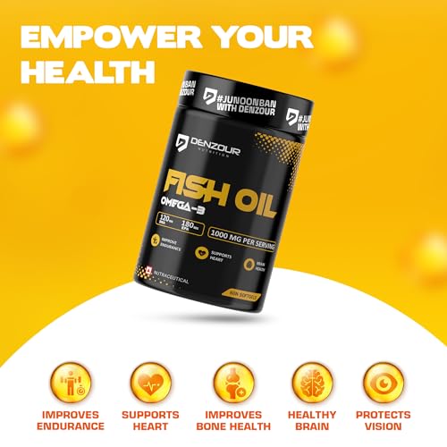 DENZOUR NUTRITION Omega-3 Fish Oil