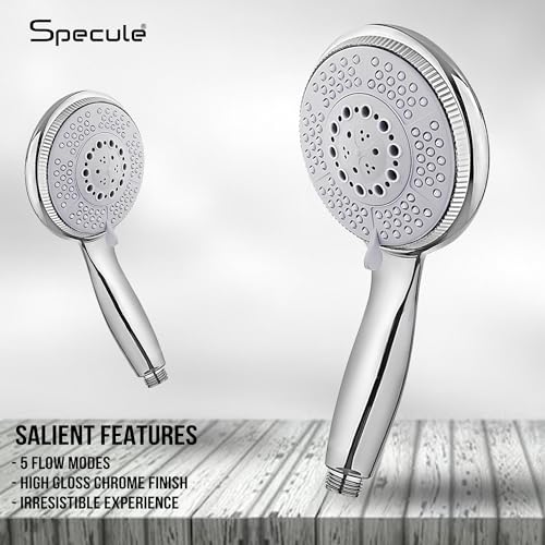 5-Inch ABS Multi-Function Hand Shower