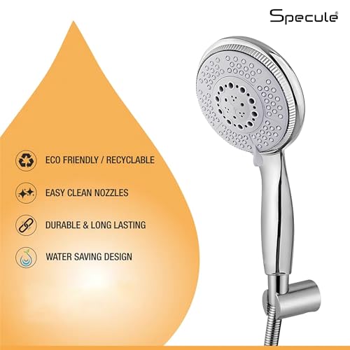 5-Inch ABS Multi-Function Hand Shower