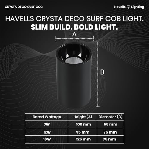 Havells Crysta Deco Surf Cob