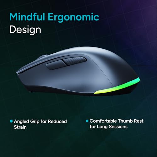 Ambrane Wireless & Bluetooth Mouse