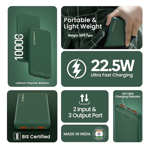 Hammer Ultra Charge 10000mAh 22.5W