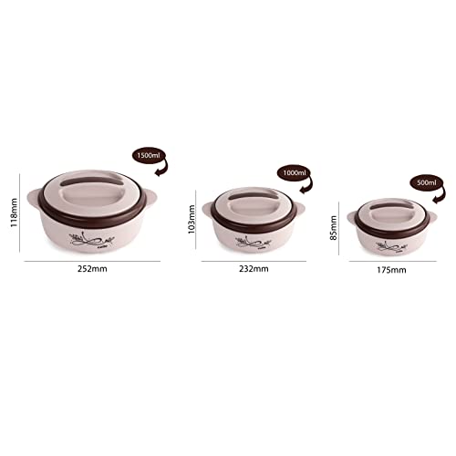 CELLO Sapphire Insulated Casserole Set