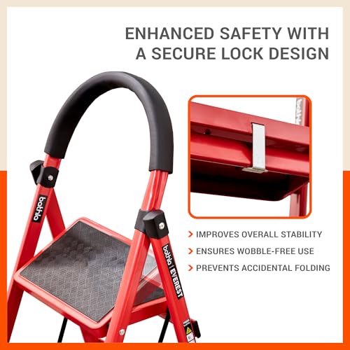 Bathla Everest 5-Step Steel Ladder