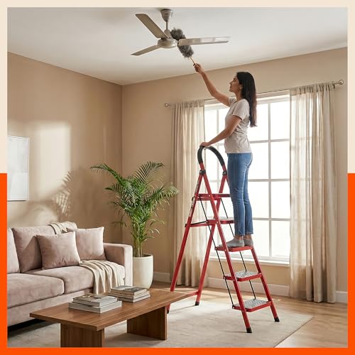 Bathla Everest 5-Step Steel Ladder