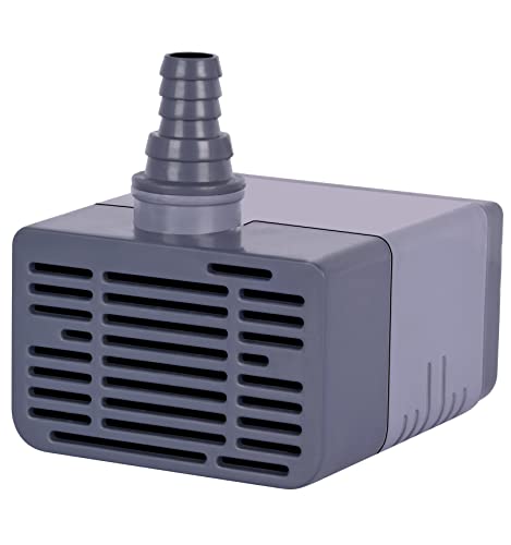FEDUS 20W Submersible Water Cooler Pump - Motor, Aquarium & Pond Pump, Gray