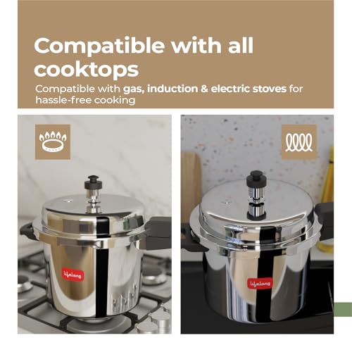 Lifelong Stainless Steel Pressure Cooker