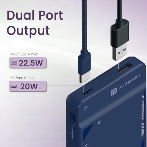 Portronics Luxcell Uno 10K 10000