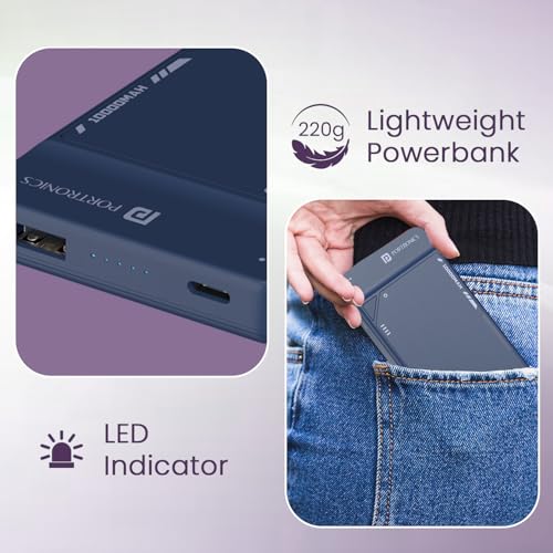 Portronics Luxcell Uno 10K 10000