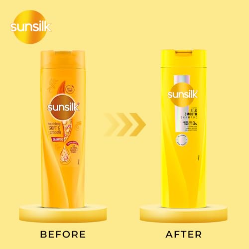 Sunsilk Flowy Silk Smooth Shampoo 650 ml - Image 6