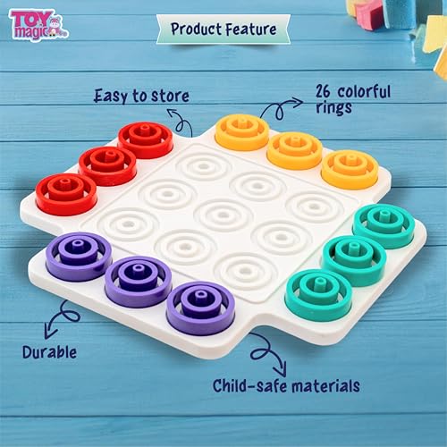 ToyMagic Krazy Ring Brain Teasers