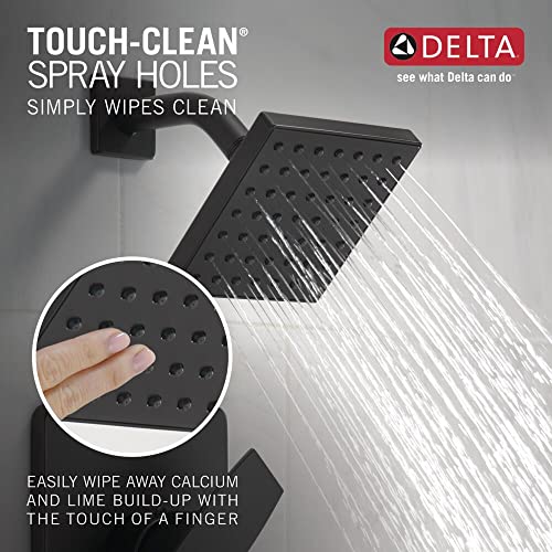 Delta RP101846BL Modern showerhead, Matte Black - Image 4