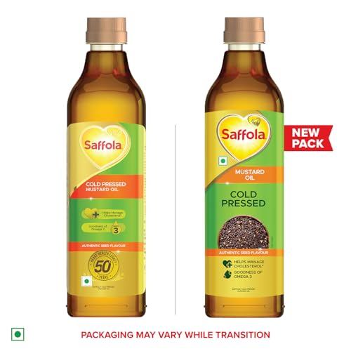 Saffola Cold Pressed Mustard Oil