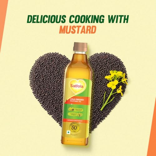 Saffola Cold Pressed Mustard Oil