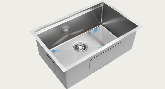 Aquieen Single Bowl Granite, Quartz