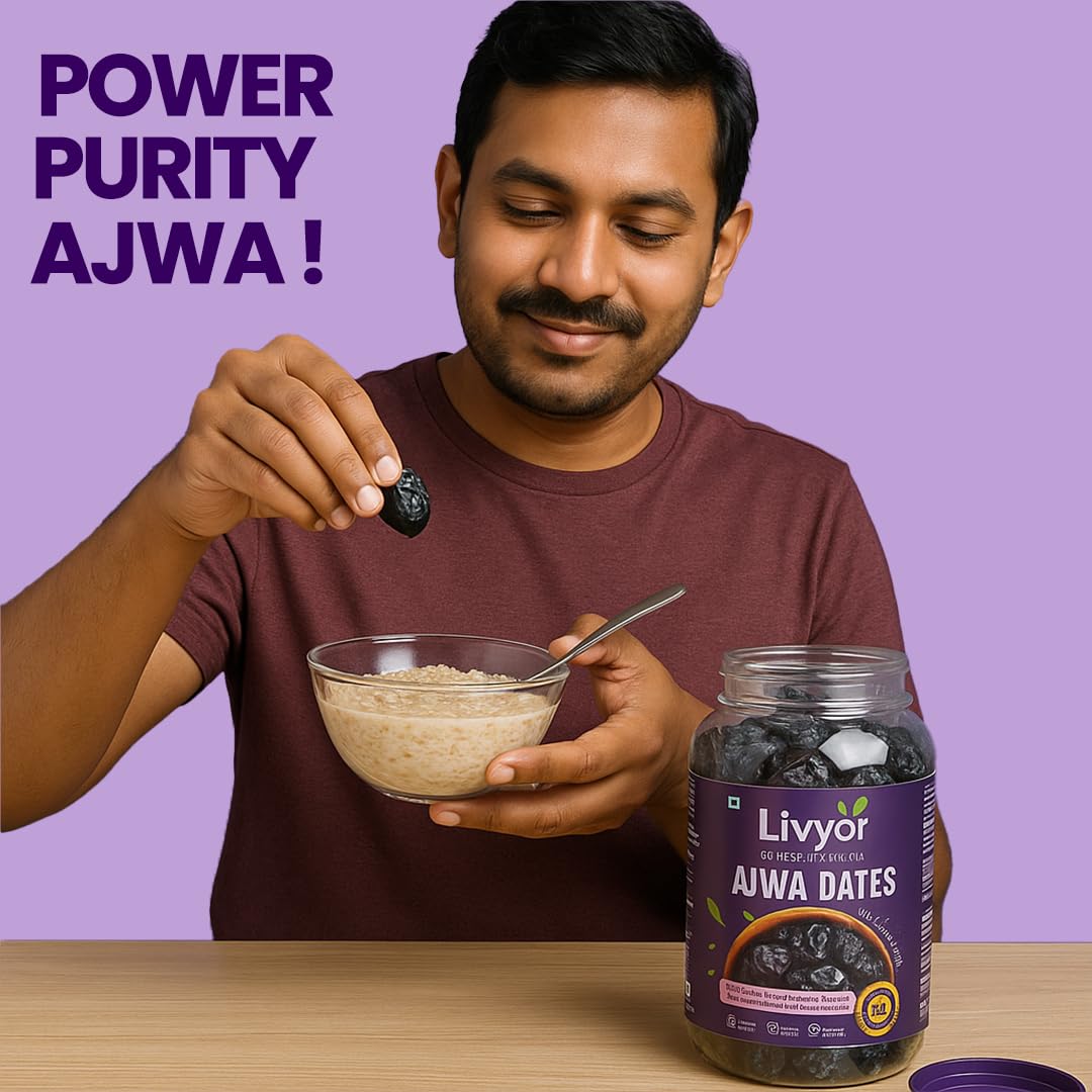Livyor Premium Saudi Ajwa Dates