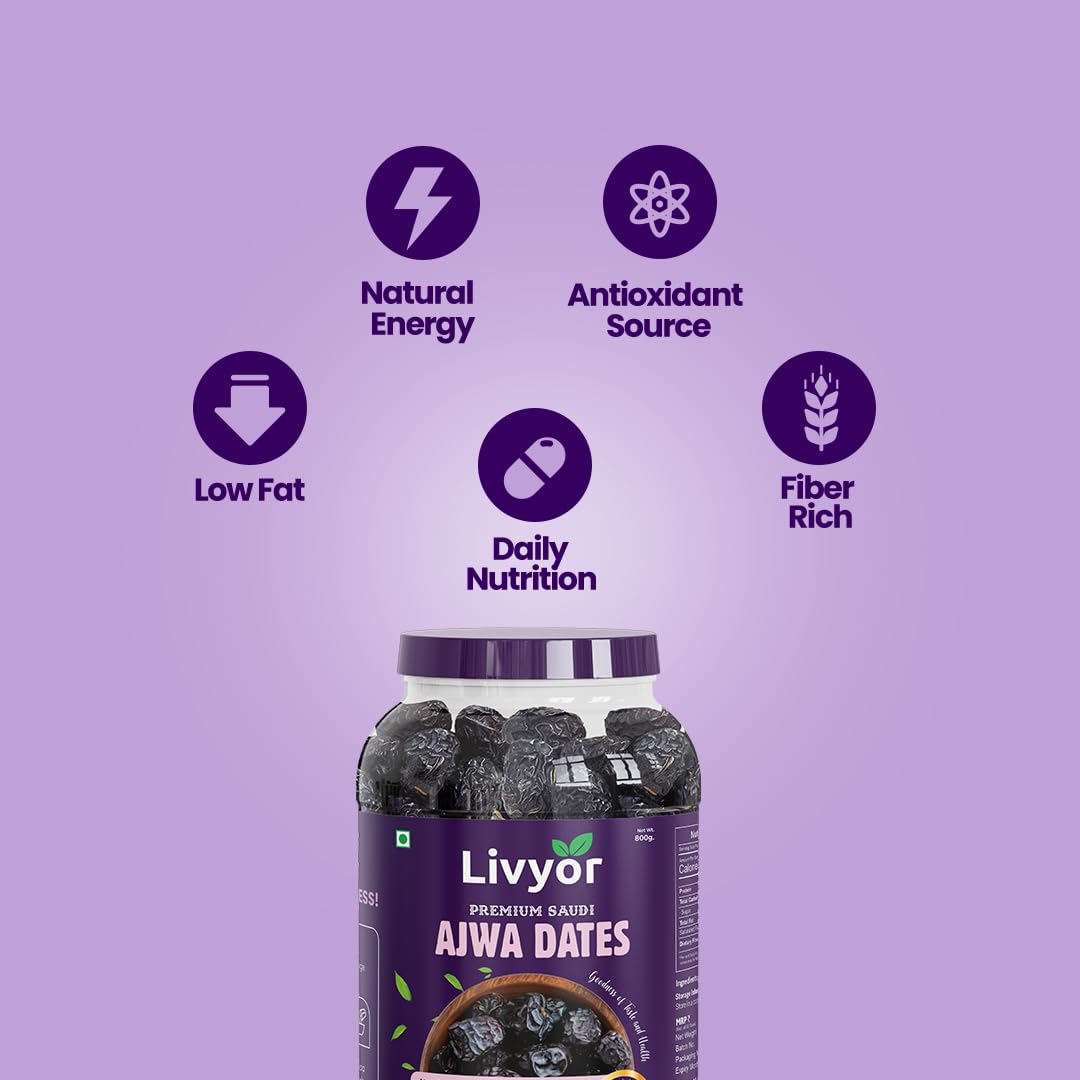 Livyor Premium Saudi Ajwa Dates