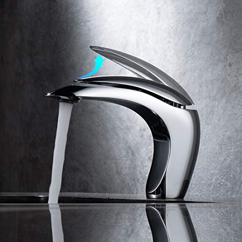 ALTON TSL18005 Brass Single Lever Basin Mixer, Chrome Finish - Image 6