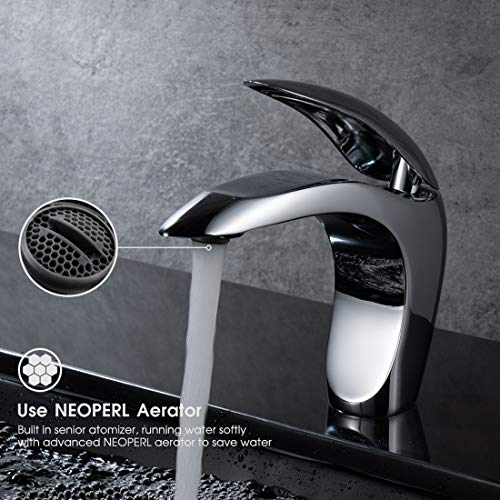 ALTON TSL18005 Brass Single Lever Basin Mixer, Chrome Finish - Image 7