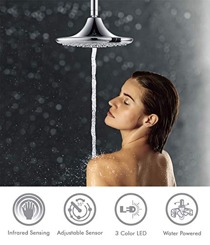 ALTON I-Switch ABS Chrome Finish Overhead Shower (Silver) - Image 3