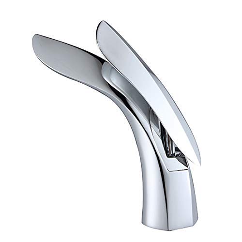 ALTON Accenture ACT21020 Brass Single Lever Basin Mixer, Chrome, Chrome Finish