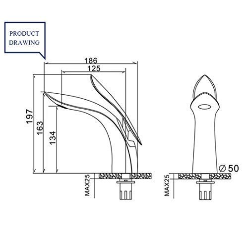 ALTON Accenture ACT21020 Brass Single