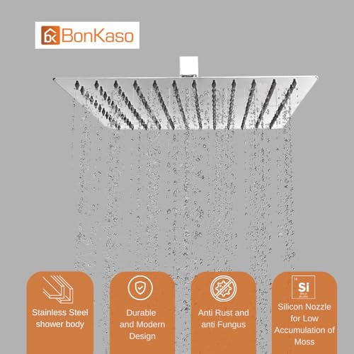 BonKaso Square Slim Rain Shower