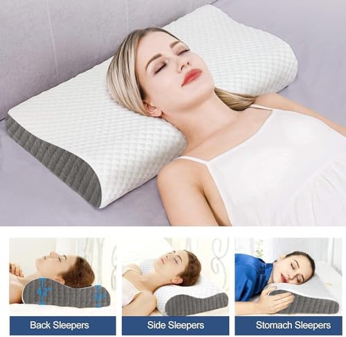 Memory Foam Pillow, Contour Cervical