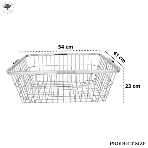 Sulfar Stainless Steel Utensil/Dish Drainer/Bartan