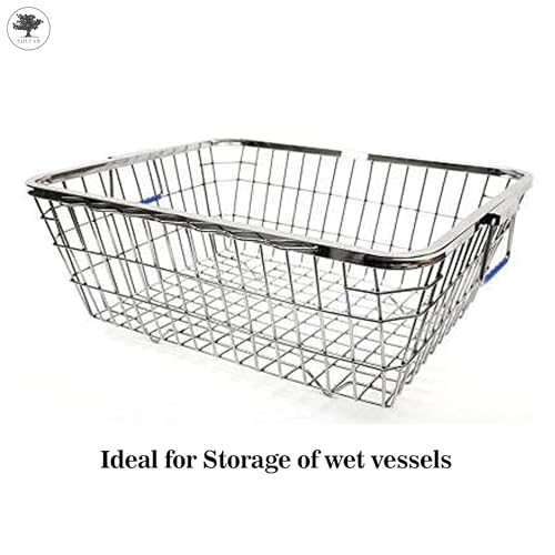 Sulfar Stainless Steel Utensil/Dish Drainer/Bartan