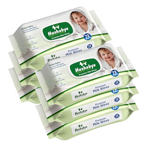 Hushabye Premium Milk Baby Wipes