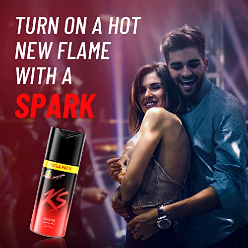KAMA SUTRA Spark Deodorant Spray for Men, 145g/220ml - Image 4