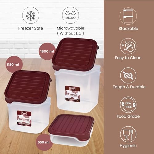 FLAIR Storewell Square Food Storage