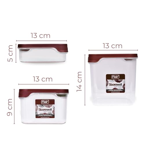 FLAIR Storewell Square Food Storage