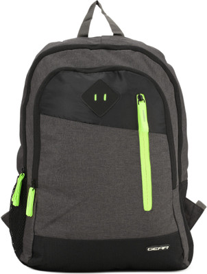 Gear Dual Backpack 30 L Laptop Backpack(Black, Grey) - Image 2