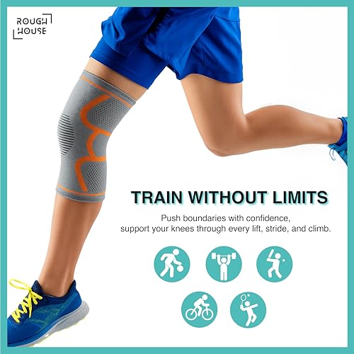 Roughhouse Knee Support Sleeves –