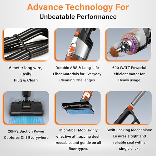 SEZNIK Vacuum Cleaner for Home