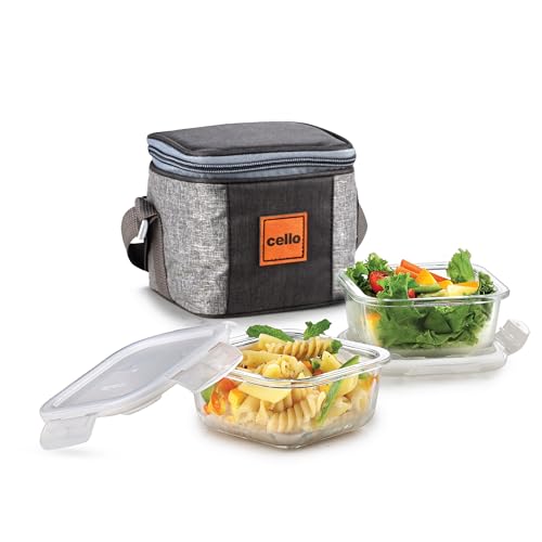 CELLO Glassy Square Lunch Box