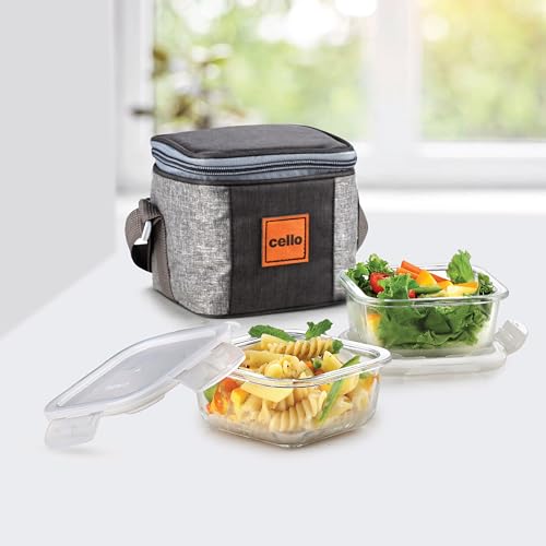 CELLO Glassy Square Lunch Box