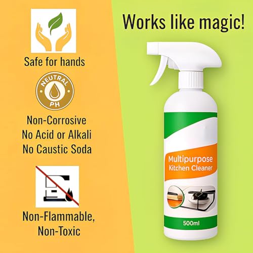500ML Kitchen Cleaner Spray Oil