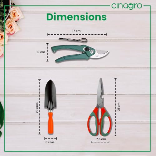 Cinagro Garden Tool Kit 3