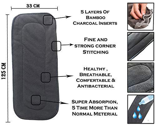 Babymoon Premium Adjustable Reusable Washable