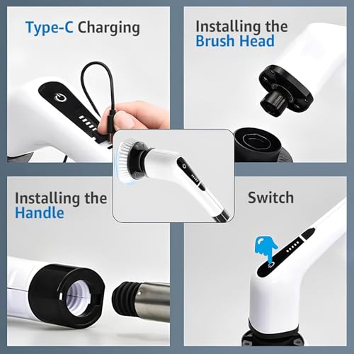 Pivalo 7in1 Cordless Electric Spin
