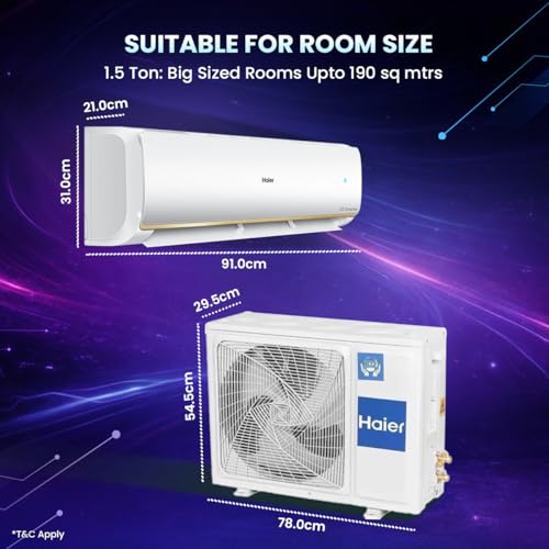 Haier 1.5 Ton 3 Star