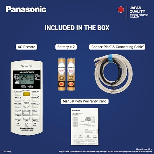 Panasonic 1.5 Ton 4 Star