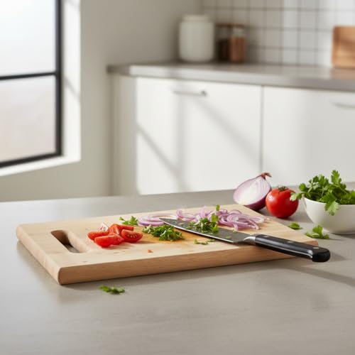 Clazkit Teak Wood Cutting/Chopping Board