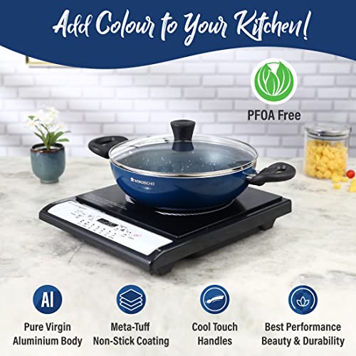 Wonderchef Galaxy Kadhai with Lid