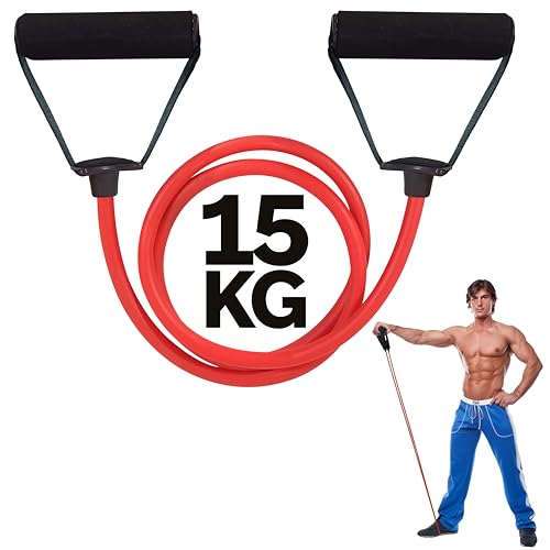 Resistance Tube with Foam Handles